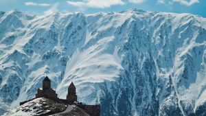 На пути к Казбеку