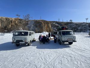 Узуры - джип-тур по Байкалу (Переезд: 100 км)