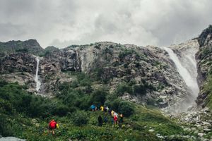 Ушбинские водопады