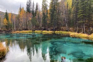 Гейзерное озеро и Алтайский Марс