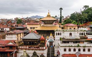 Sightseeing tour of Kathmandu Valley 1,400m / 4,6