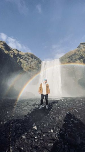 Водопады и вулкан