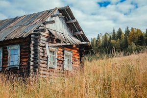 Село Акчим закат на скале и баня. Сплав 7 км