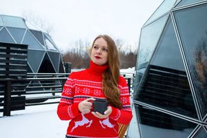 Встреча, заселение в купольный отель