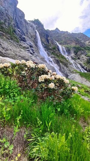 Софийское ущелье - выход к водопадам и перевалу