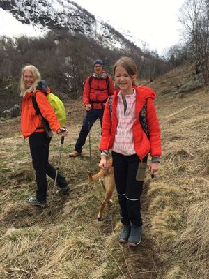 Трекинг к леднику. Высота над уровнем моря 2500м