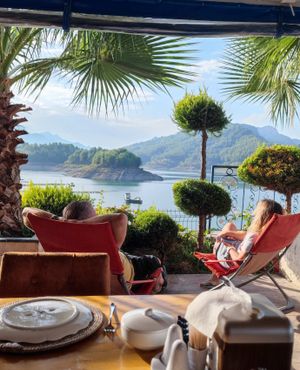 Инстурктаж, старт велотура, Озеро Караджаорен