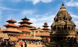 Sightseeing tour of Kathmandu Valley 1,400m / 4,6