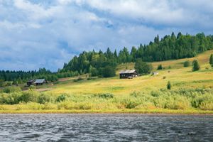 Долгий Плёс - пос. Вишерогорск - Пермь. Сплав 15 км