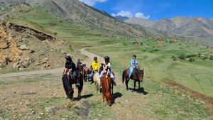 День водопадов. Плато Матлас, Хунзах