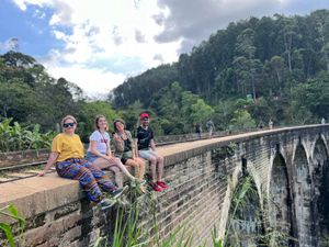 Поезд в Эллу, девятиарочный мост и малый пик Адама