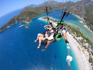Олюдениз и Фетхие. Прыжок с парапланом