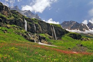 Каскад озёр на реке Малая Дукка