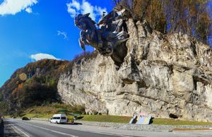 Алагирское ущелье Цей Мамисон