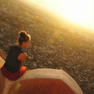 Розовый город