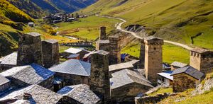 Дикие дороги Сванетии и община Ушгули