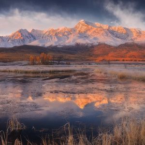 Озеро Джангысколь, Марс, Курайская степь