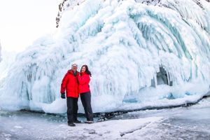 Зимнее великолепие Байкала