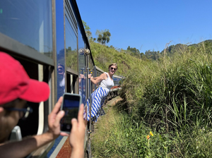 Водопад Диалума, поезд в Нувара Элию