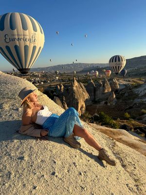 Рассвет с шарами, свободное время, вылет домой