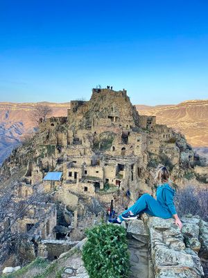 Путешествие по Гунибу и аулу призраку Гамсутлю