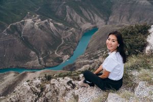 Бархан Сарыкум, Сулакский каньон