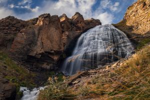 Водопад Девичьи косы, Обсерватория. Баня