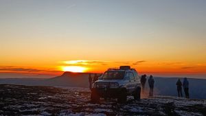 Космическое плато Бермамыт