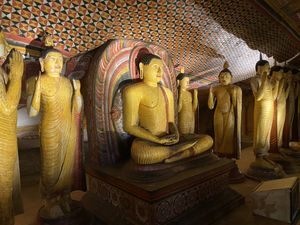 Пещерный храм Дамбула, возвращение в Негомбо