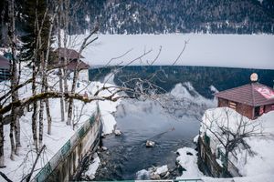 Мюссера и озеро Рица