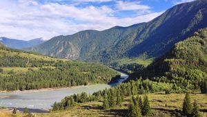 Река Катунь, Семинский перевал и дикие места