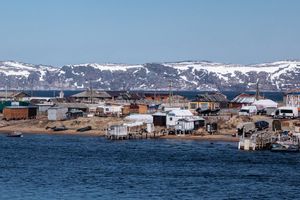 Териберка. Сияние. Хибины