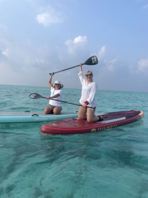 Sup - бординг, Каякинг в бирюзовой лагуне