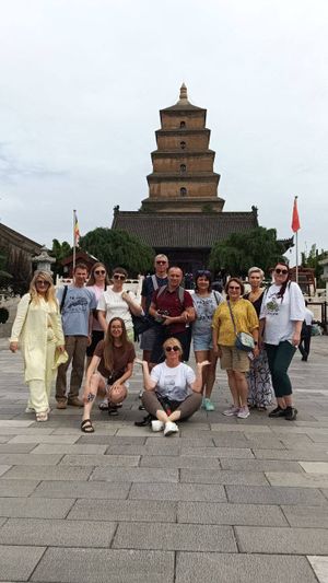 Сиань: городская стена и Большой гусь: