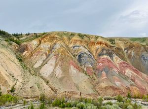 Марс, Гейзеровое озеро, Чуйский хребет