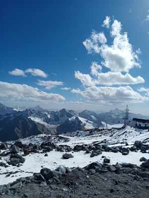Великолепные Эльбрус и Домбай