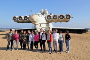 Дербент - крепость Нарын-Кала - экраноплан Лунь