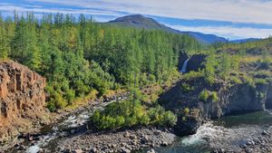 Знакомство с водопадами Кылтэллар