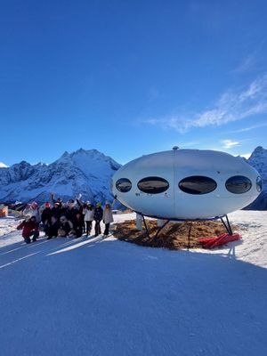 Эльбрус, Домбай, водопады и купание в термальных бассейнах