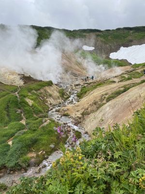 Мини-долина Гейзеров, камчатский стол