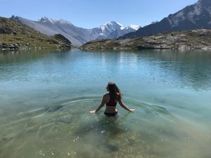 Поход за лепёшками к Белухе