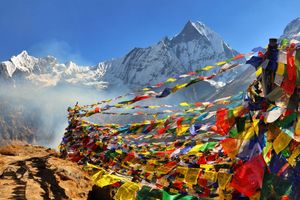 Рассвет на вершине Poon Hill