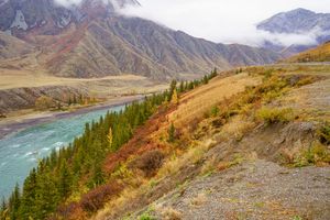 Чуйский тракт до Гейзерового озера