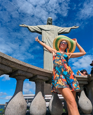 Статуя Христа и ландшафты Рио де Жанейро