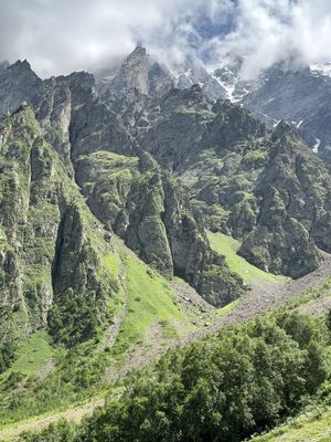 Цей, термальные горячие источники