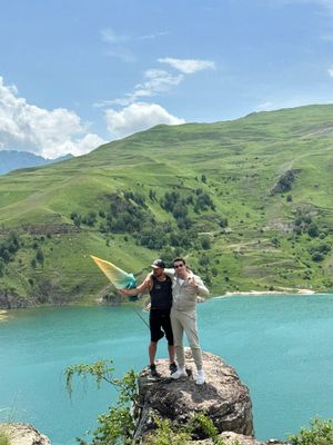 Домбай. Бадукские озера, Сырные пещеры, Храм