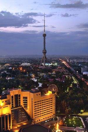 Прибытие в Ташкент