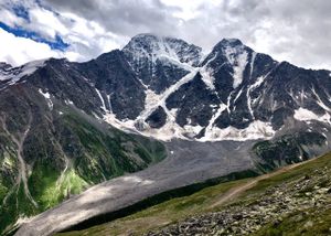 Озеро Донгуз-Орункёль, Ледник Семёрка, в. Когутай