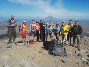 Восхождение на вулкан Горелый