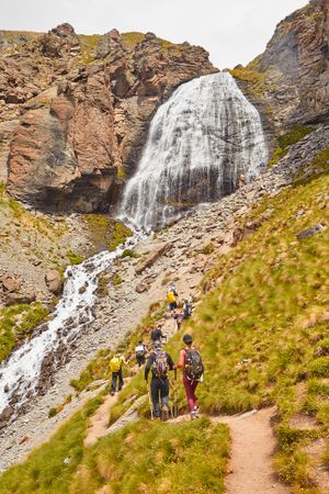 Водопад Девичьи косы, обсерватория